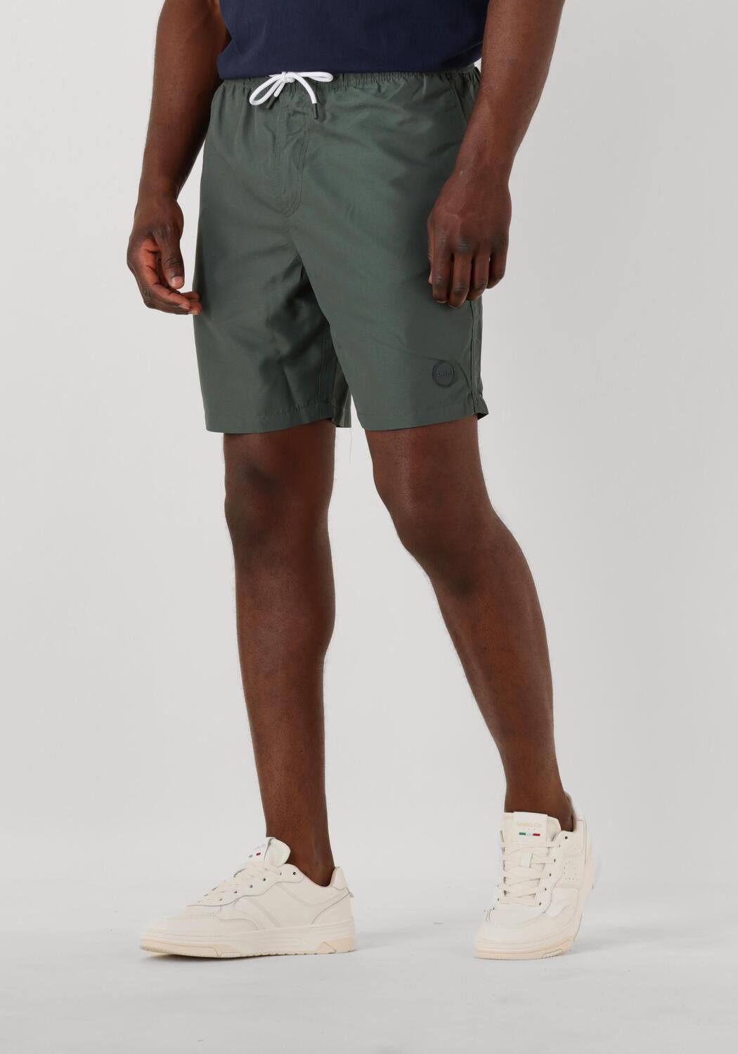SHIWI Heren Zwembroeken Men Mike Swim Shorts 7 Inch Solid Groen