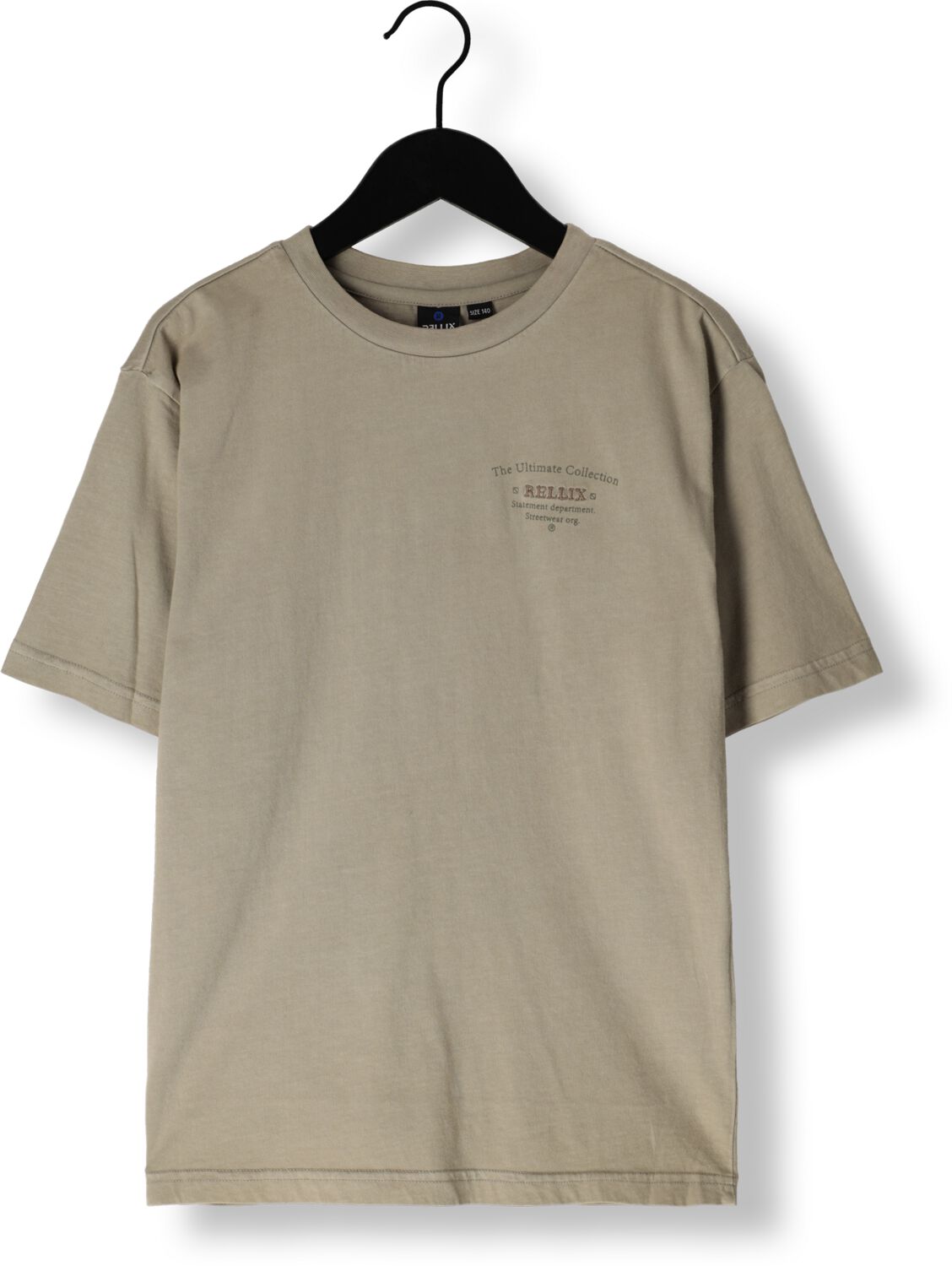 RELLIX Jongens Polo's & T-shirts Bio Cotton Oversized T-shirt Rllx Pack Grijs