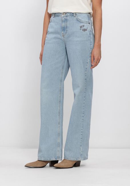 Blauwe HARPER & YVE Wide jeans YVE-PA - large