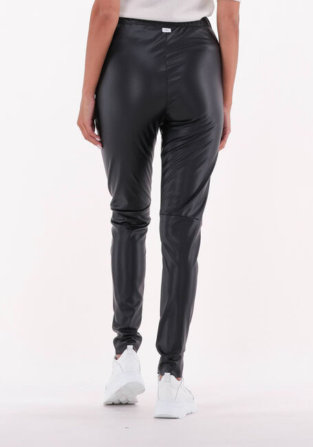 Zwarte PENN & INK Legging TROUSERS LEATHERLOOK - large
