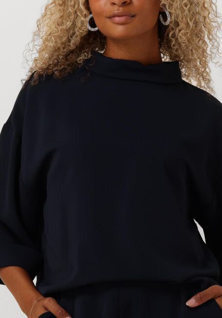 Blauwe NEO NOIR Jumpsuit ARLO CREPE JUMPSUIT - large