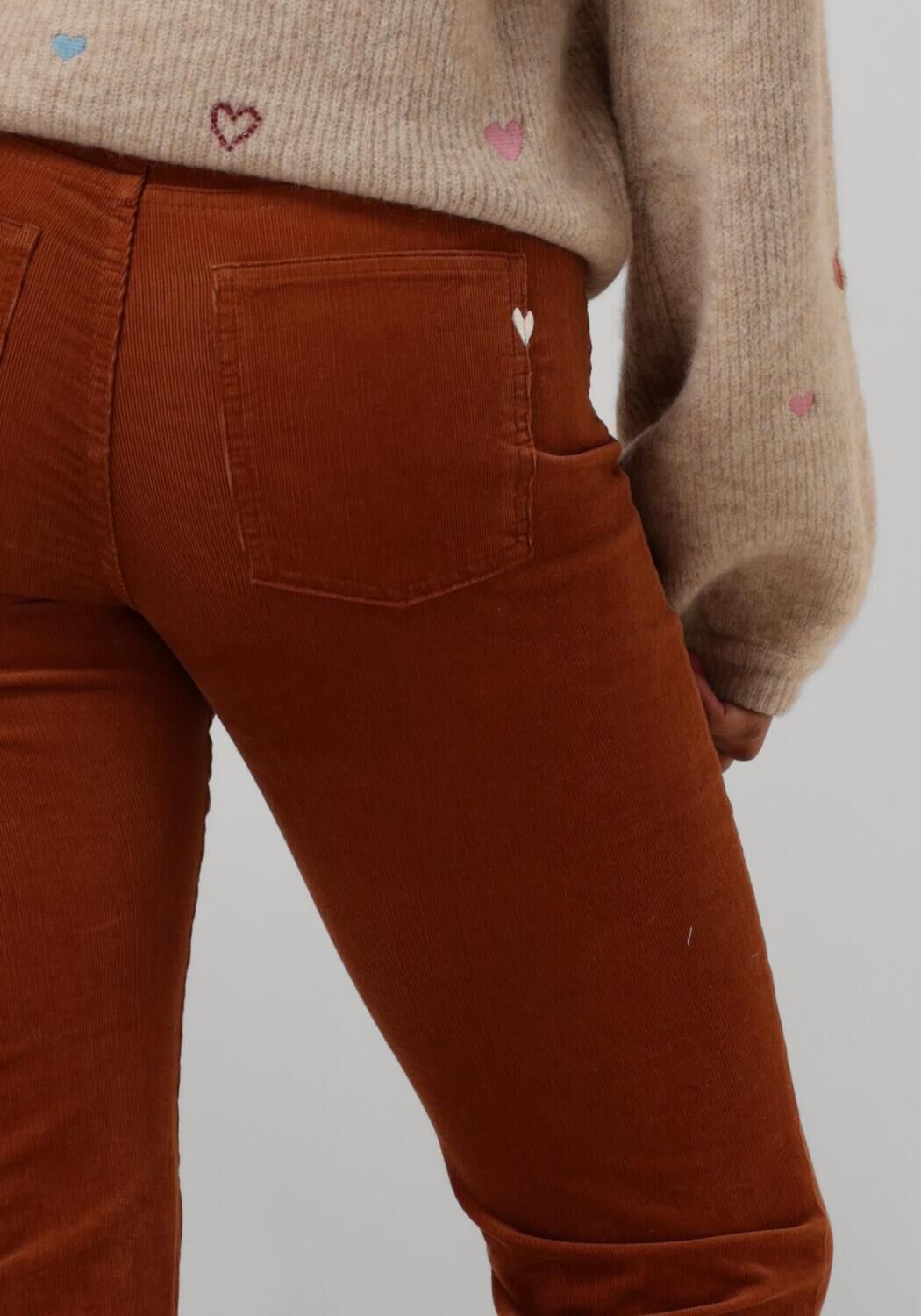 FABIENNE CHAPOT Dames Broeken Eva Flare Trousers Cognac