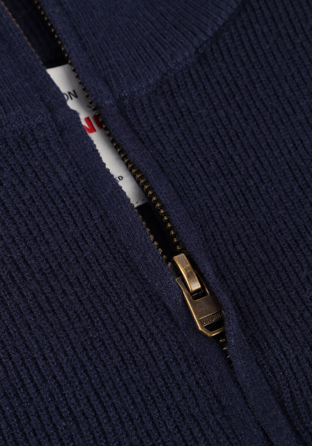 Donkerblauwe VINGINO Coltrui KNIT-HALF-ZIP - large