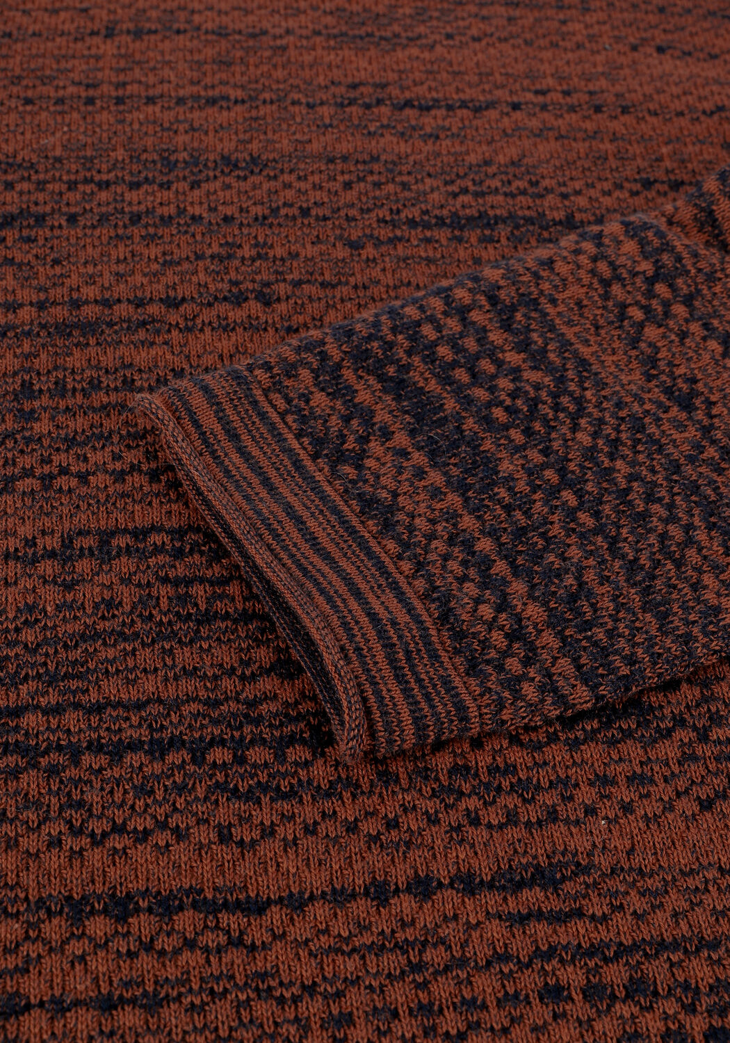 Oranje DSTREZZED Trui CREW POPCORN MELANGE - large