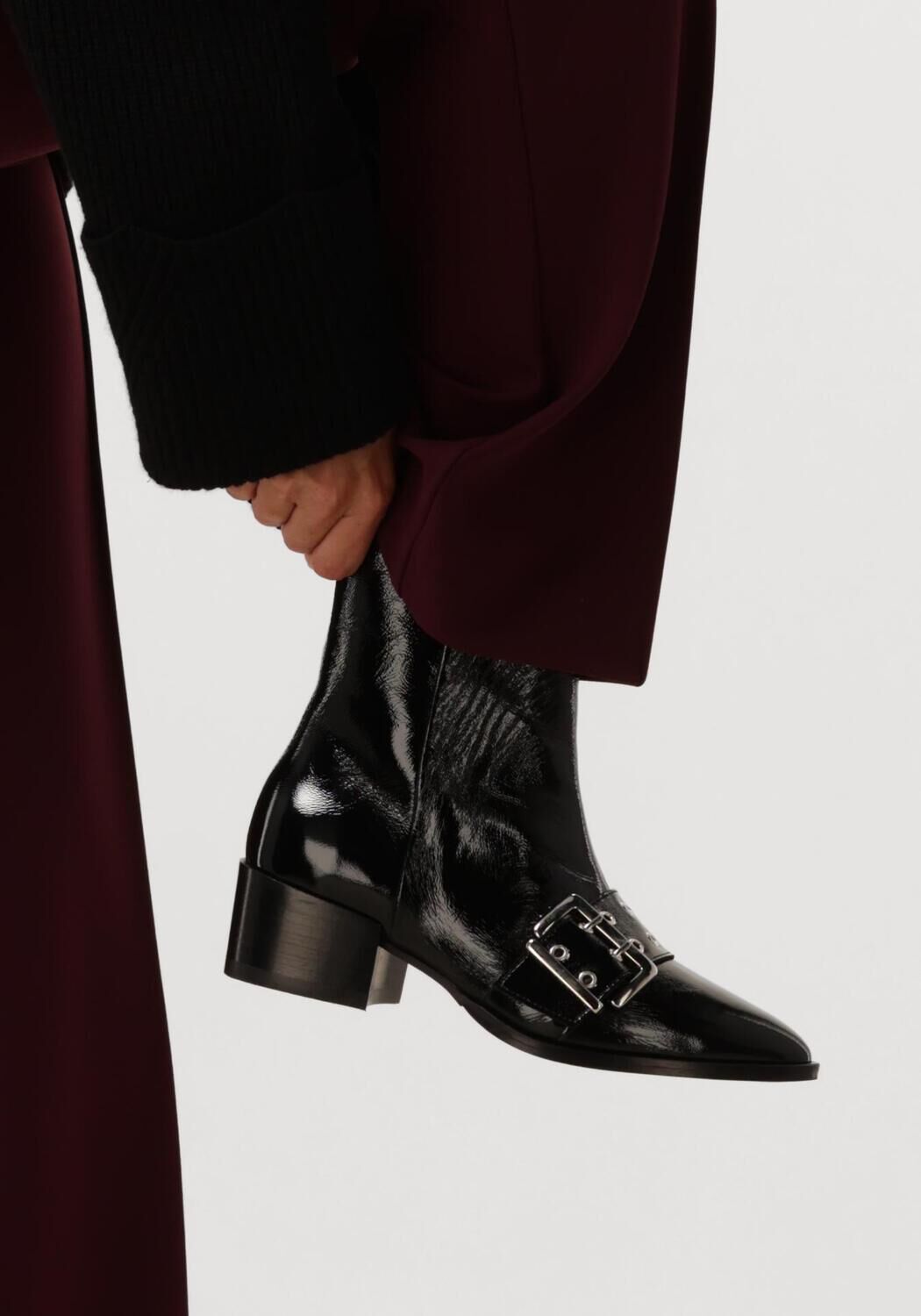 Zwarte VIA VAI Enkellaarsjes ROSE CAMDEN - large