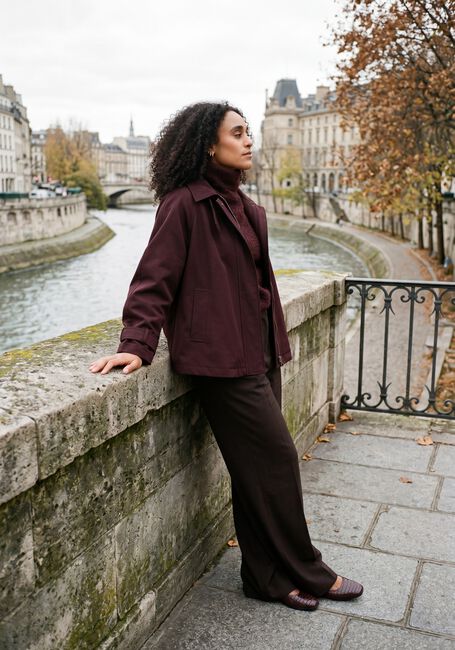 Bordeaux AIMEE THE LABEL Jack LOMBOKW6 TRENCHCOAT - large