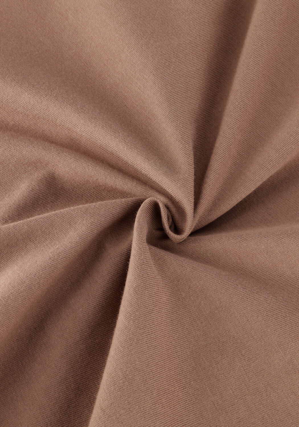 Bruine CALVIN KLEIN T-shirt BADGE TURN UP SLEEVE - large