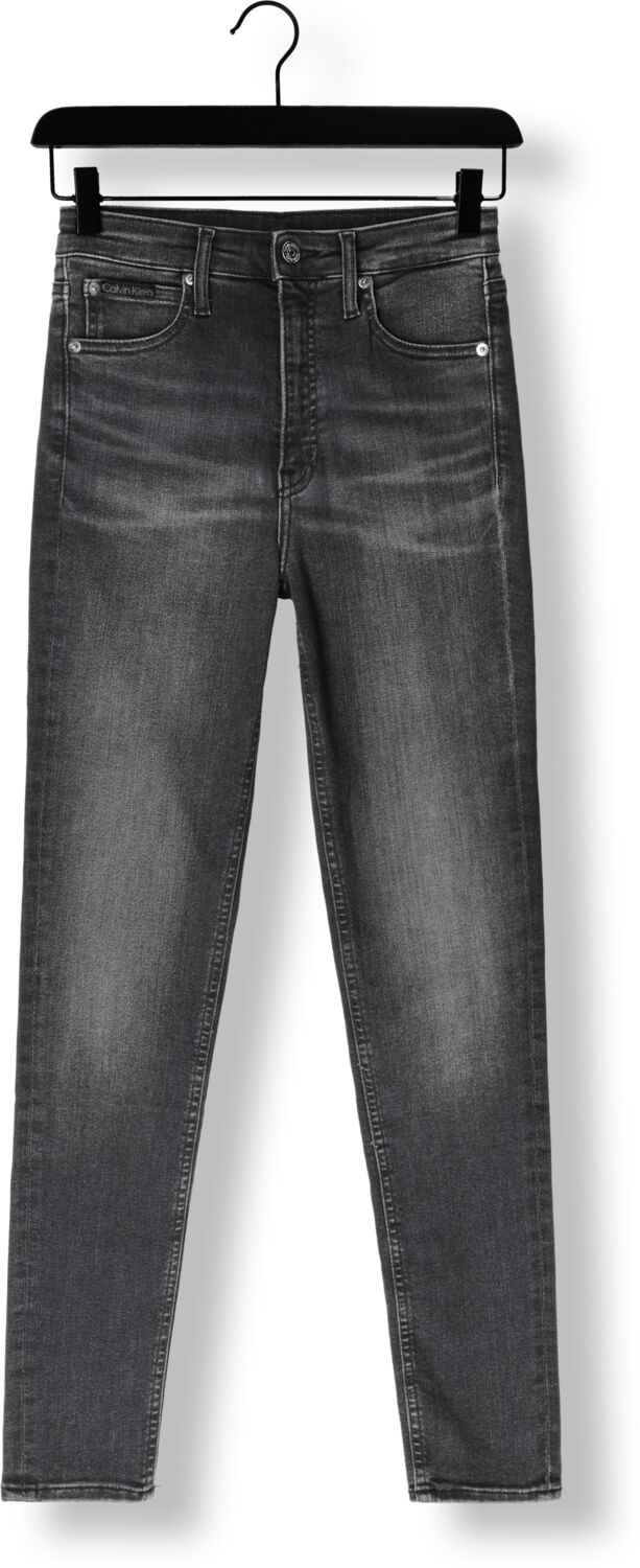 CALVIN KLEIN Dames Jeans High Rise Skinny Grijs