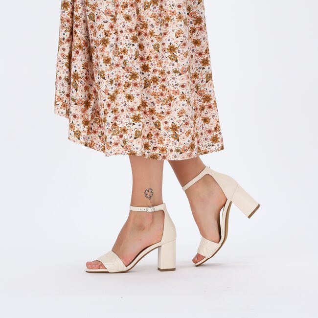 Witte NOTRE-V Platte sandalen 30319 Witte NOTRE-V Platte sandalen 30319 - large