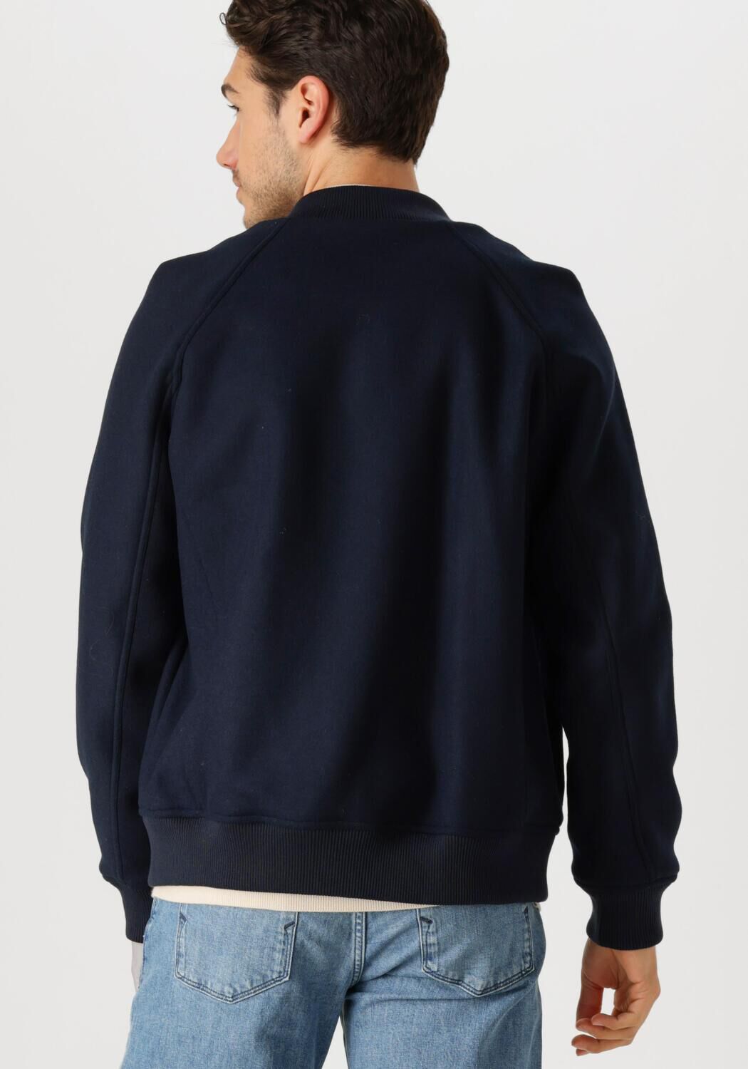 SELECTED HOMME Heren Jassen Slhroy Bomber Jacket Ex Blauw