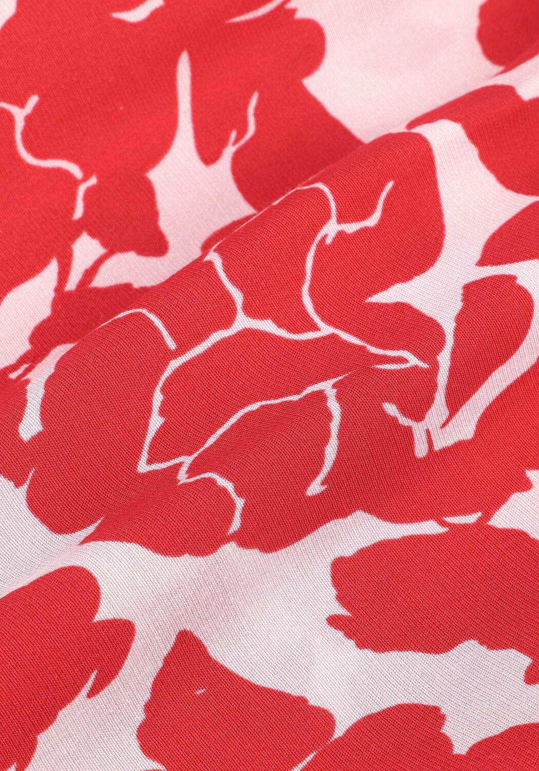 Rode SUNCOO Midi jurk CIMBA - large