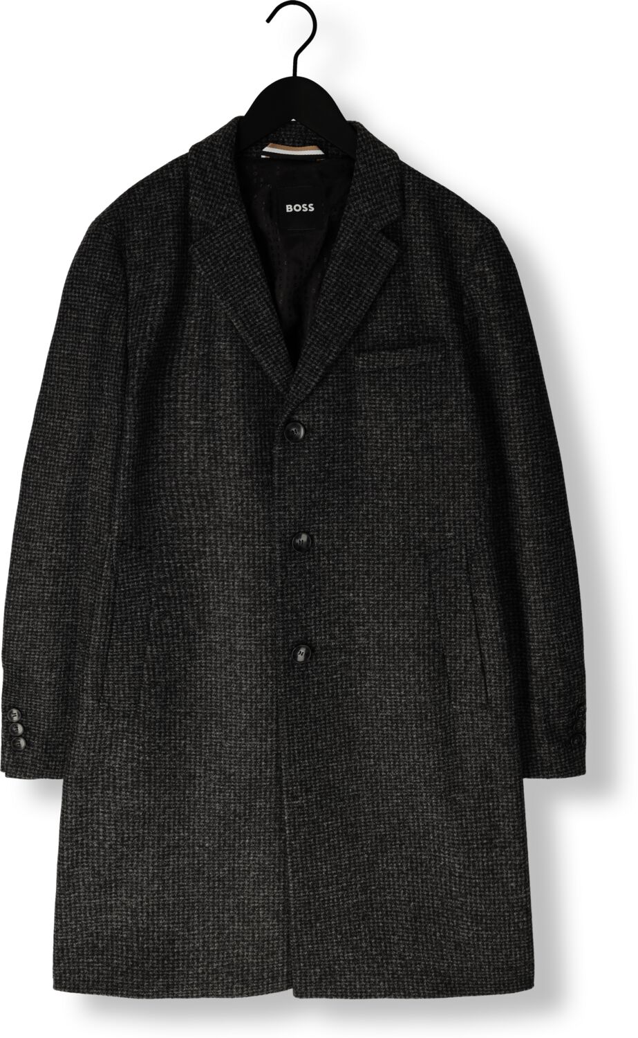 BOSS BLACK Heren Jassen H-hyde-j-244 Zwart