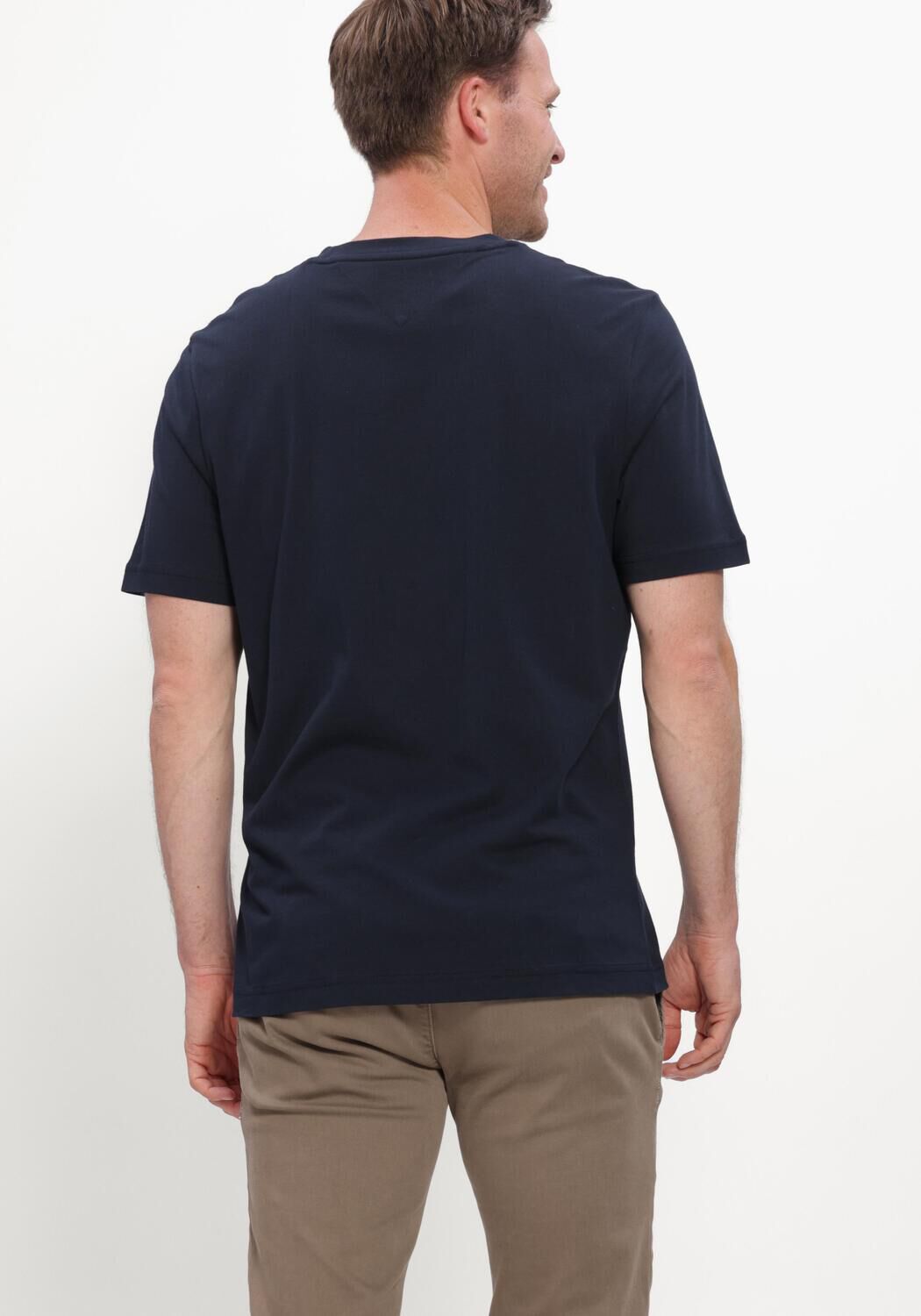 Donkerblauwe TOMMY HILFIGER T-shirt NAUTICAL CHEST GRAPHIC REG TEE - large