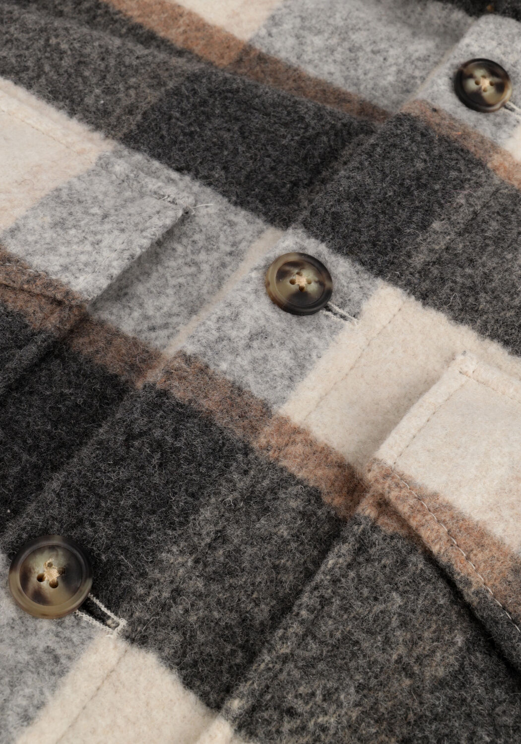 Zand SELECTED MEN Overshirt SLHWALTER OVERSHIRT W - large