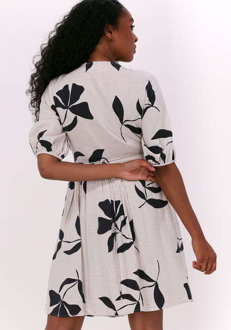 Zand SELECTED FEMME Mini jurk SLFRAMI 2/4 AOP SHORT WRAP DRESS - large