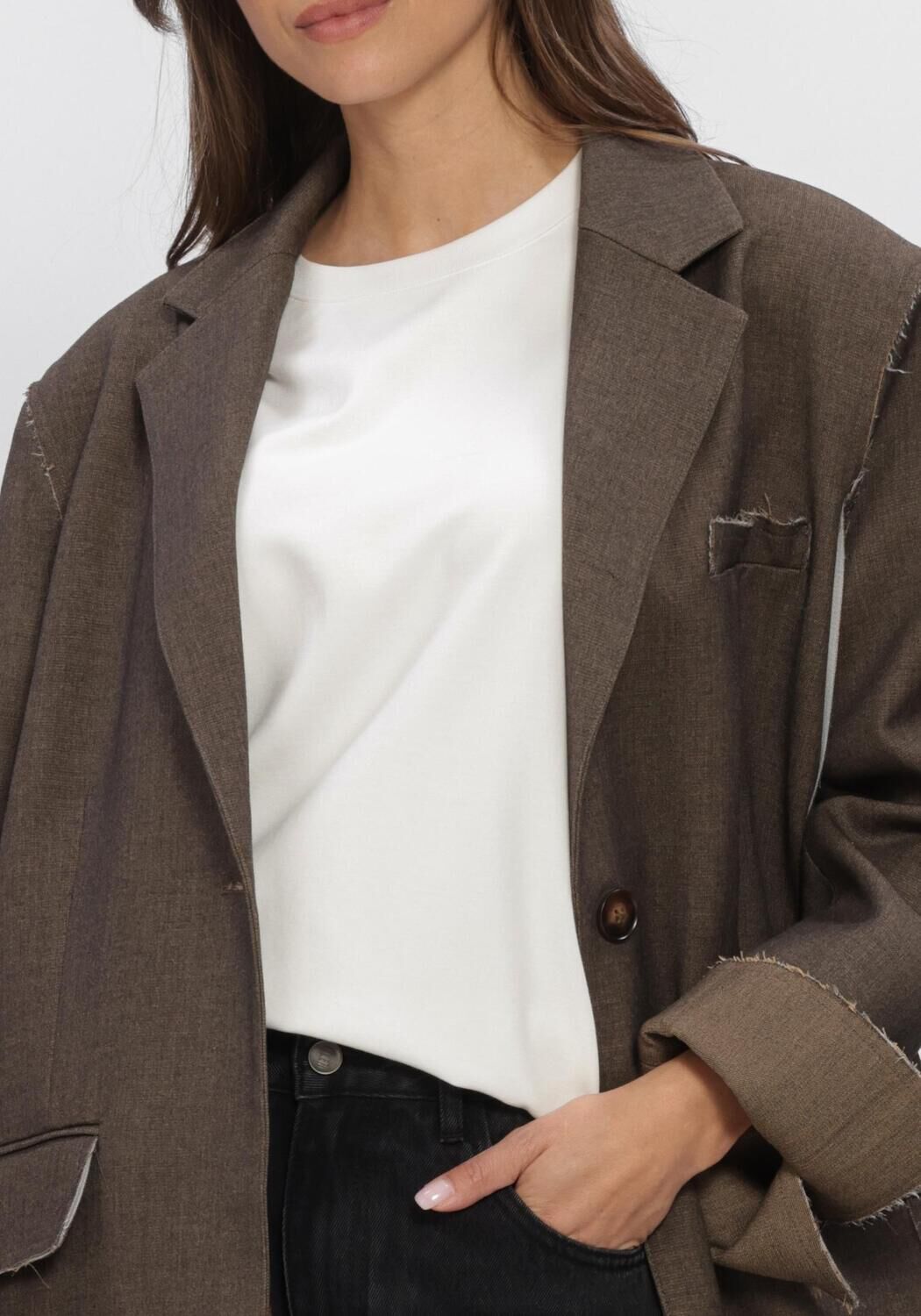 Bruine ELEH Blazer EFW260004 - large