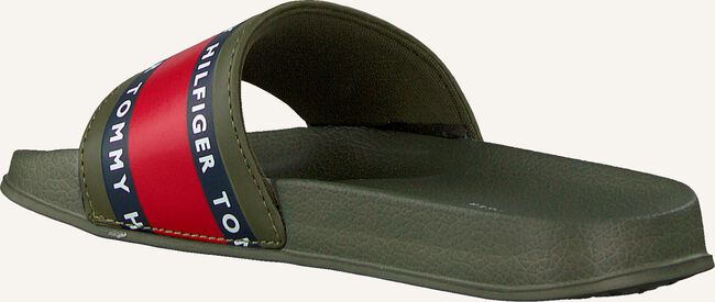 Groene TOMMY HILFIGER Badslippers FLAG PRINT POOL Groene TOMMY HILFIGER Badslippers FLAG PRINT POOL - large