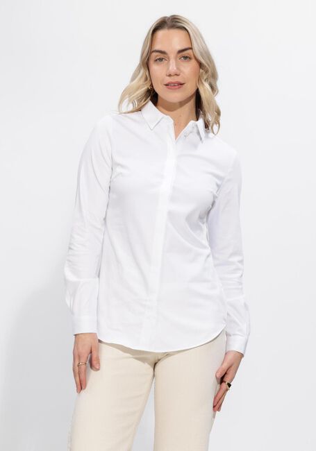 Witte SELECTED WOMEN Blouses SLFROMIE LS FITTED SHIRT - large