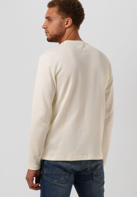 Gebroken wit ANERKJENDT Trui AKSILO LS WAFFLE TEE - large