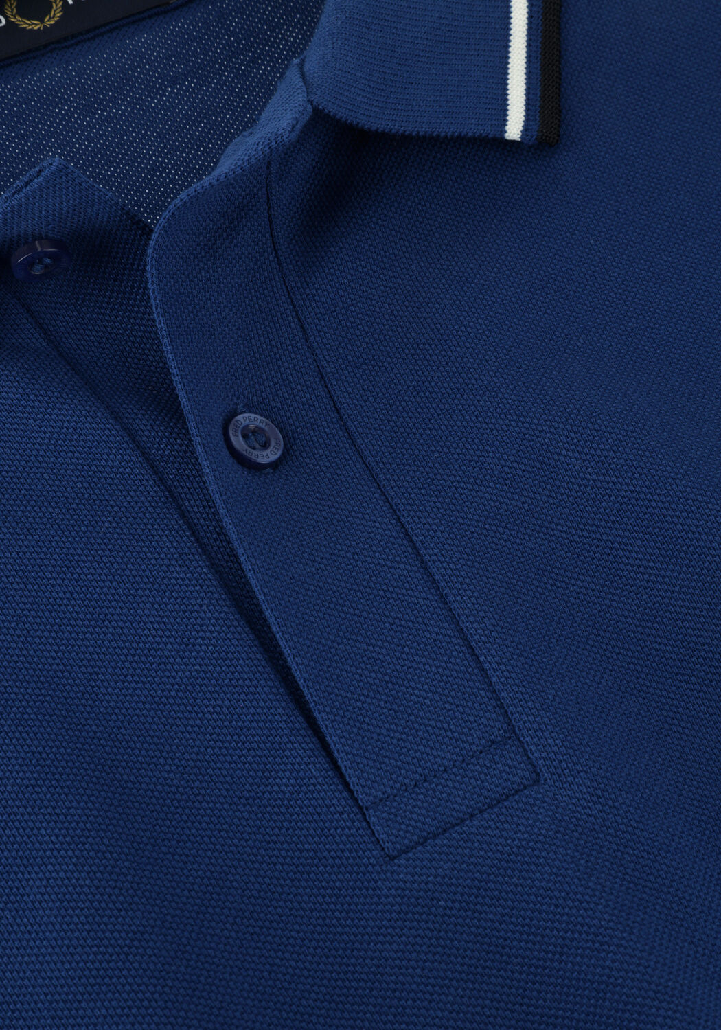 Blauwe FRED PERRY Polo TWIN TIPPED FRED PERRY SHIRT - large