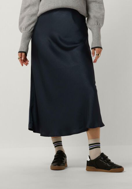 Donkerblauwe NEO NOIR Midirok BOVARY SKIRT - large