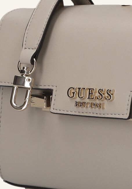 Taupe GUESS Handtas ECO ALDITH MINI TOP Taupe GUESS Handtas ECO ALDITH MINI TOP - large