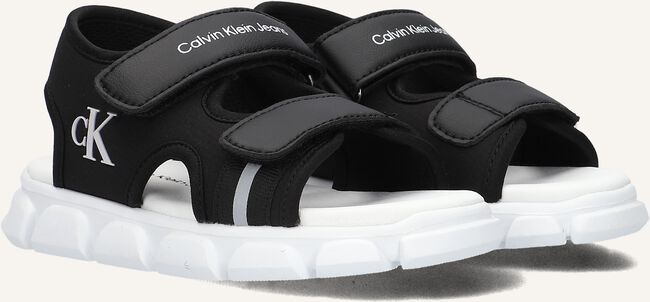 Zwarte CALVIN KLEIN Platte sandalen 83022 Zwarte CALVIN KLEIN Platte sandalen 83022 - large