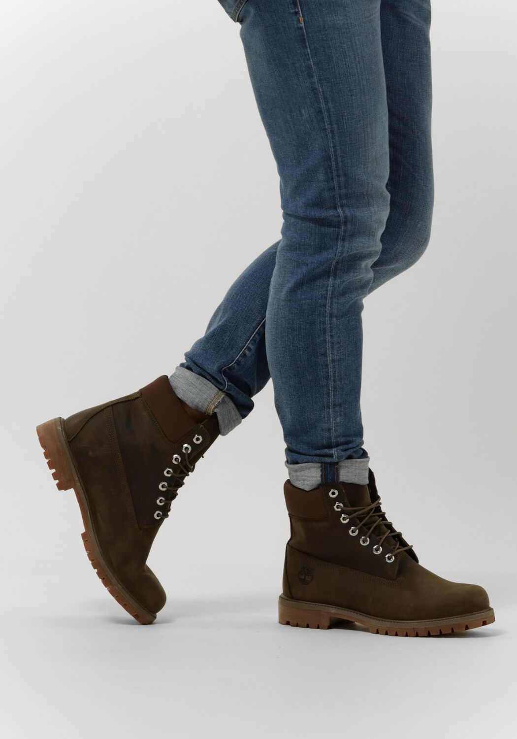 groene timberland veterboots 6inch premium boot m