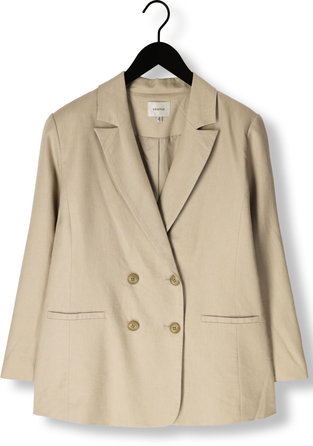GESTUZ Dames Blazers Gzizza Linen Blazer Groen