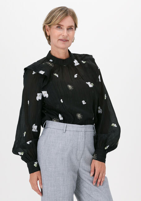 Zwarte BRUUNS BAZAAR Blouses VALERIAN NOME BLOUSE - large