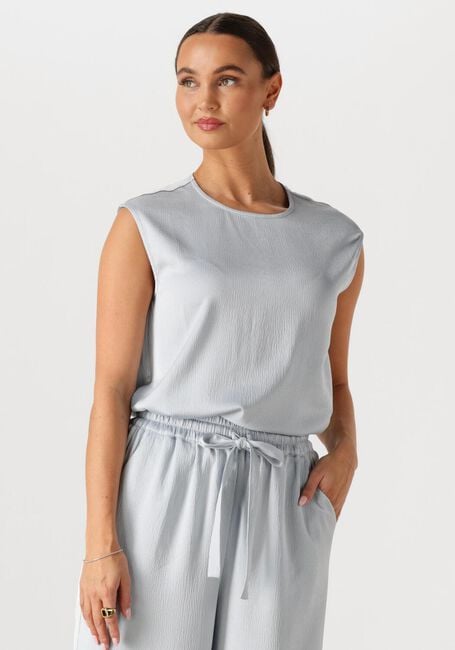 Lichtblauwe AMAYA AMSTERDAM Top FLEUR - large