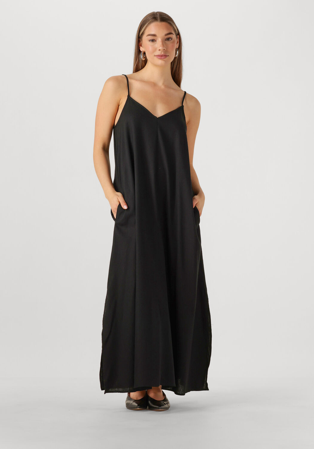 MY ESSENTIAL WARDROBE Dames Jurken Diasmw Nelly Strap Dress Zwart