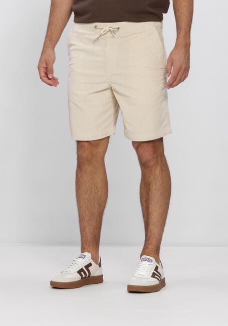 Beige SELECTED MEN Broeken SLHREGULAR-JACE CORDUROY  SHORTS NOOS - large