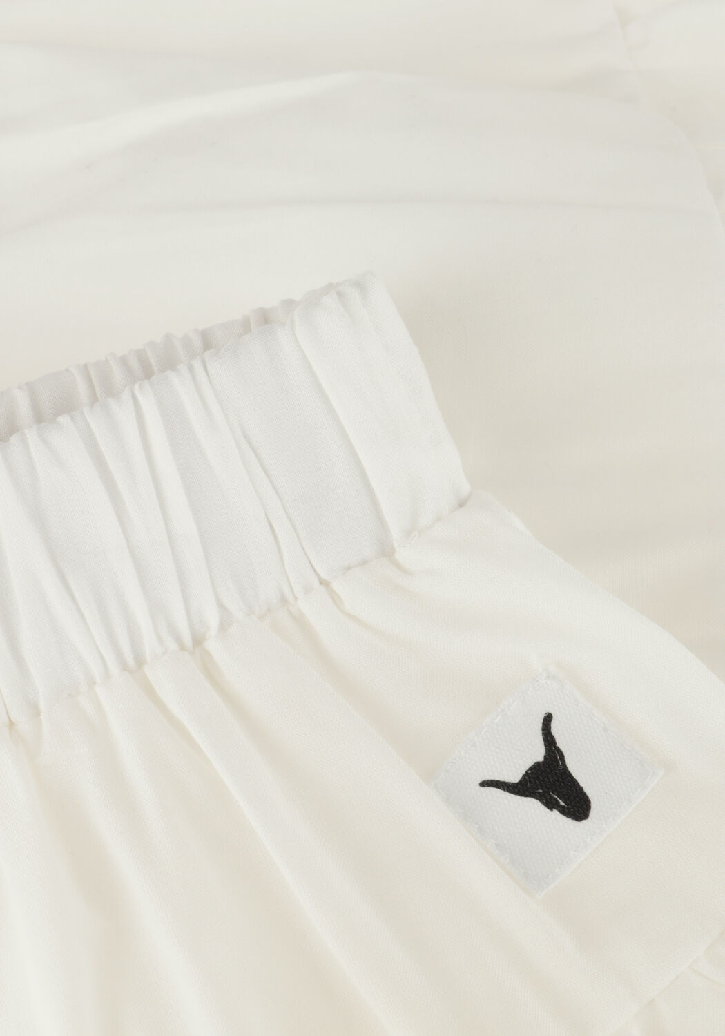 Witte ALIX MINI Minirok BRODERIE SKIRT - large