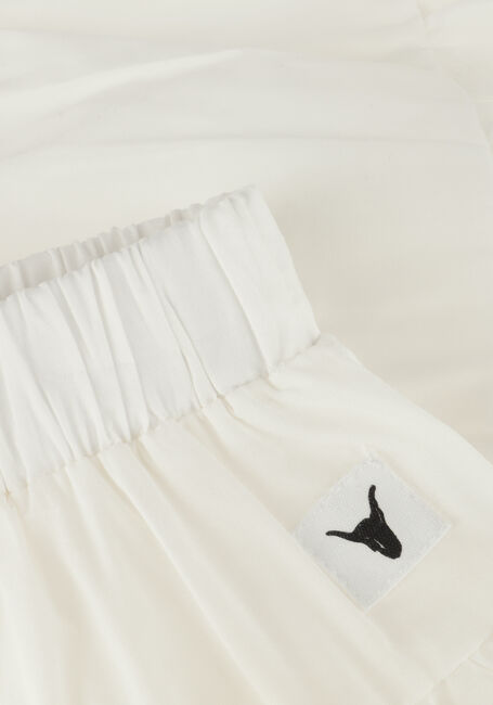 Witte ALIX MINI Minirok BRODERIE SKIRT - large