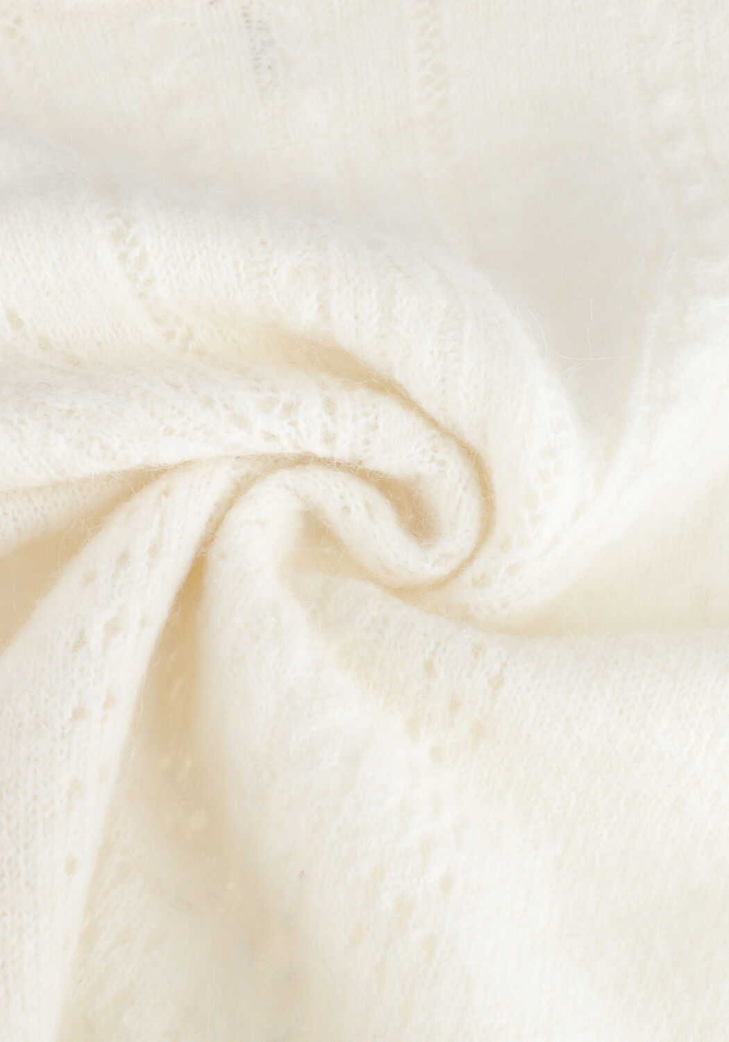 Gebroken wit OBJECT Trui OPHELIA L/S KNIT PULLOVER - large