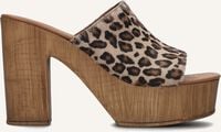 Beige NOTRE-V Muiltjes 7189 - medium
