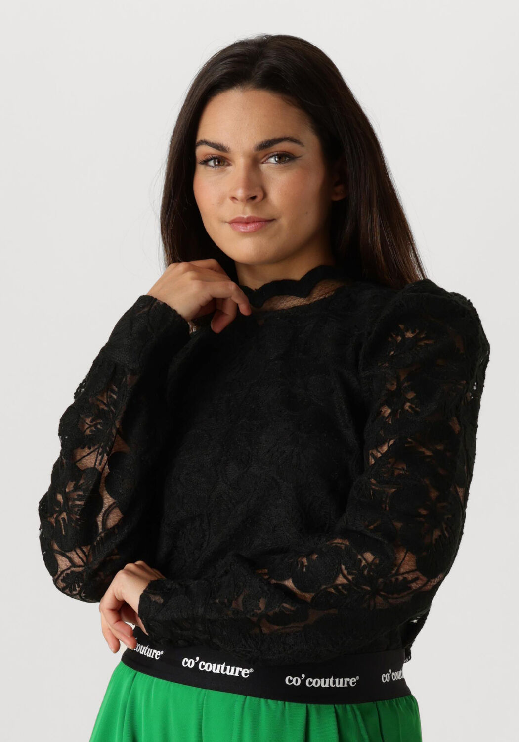 Aaiko Veelzijdige Muze PES 566 Blouse Black Dames