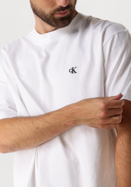 Witte CALVIN KLEIN T-shirt HEAVY RELAXED TEE - large