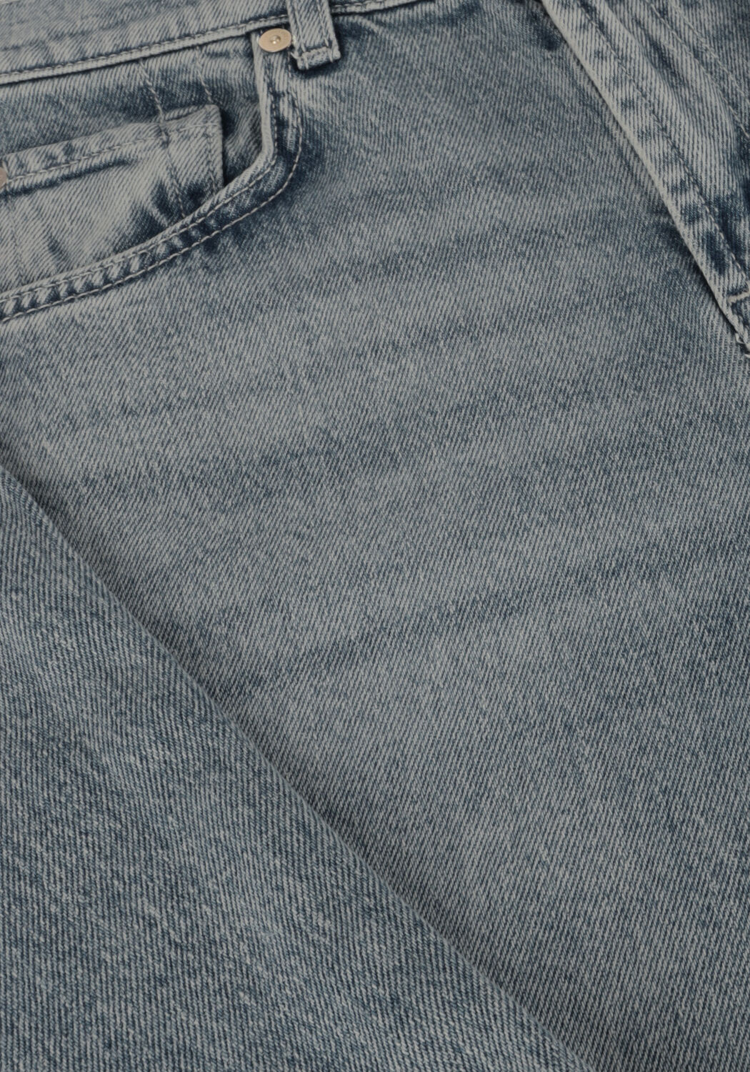 Blauwe 7 FOR ALL MANKIND Wide jeans TESS TROUSER - large