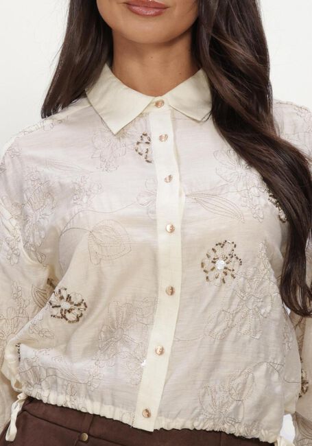 Ecru NUKUS Blouses AALIYA BLOUSE EMBROIDERY - large