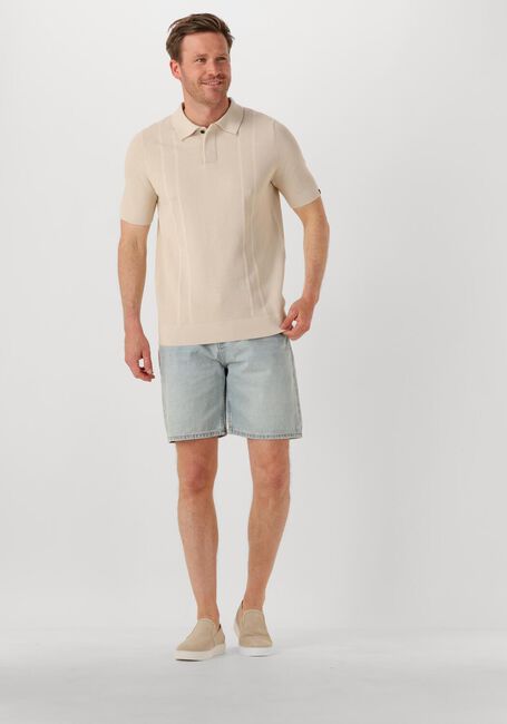 Beige BUTCHER OF BLUE Polo RIPLEY KNIT POLO - large