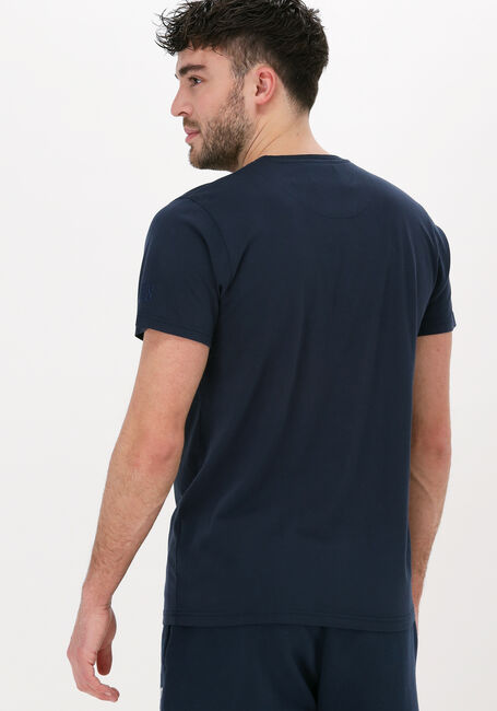 Donkerblauwe BLS HAFNIA T-shirt MINI OUTLINE LOGO T-SHIRT - large