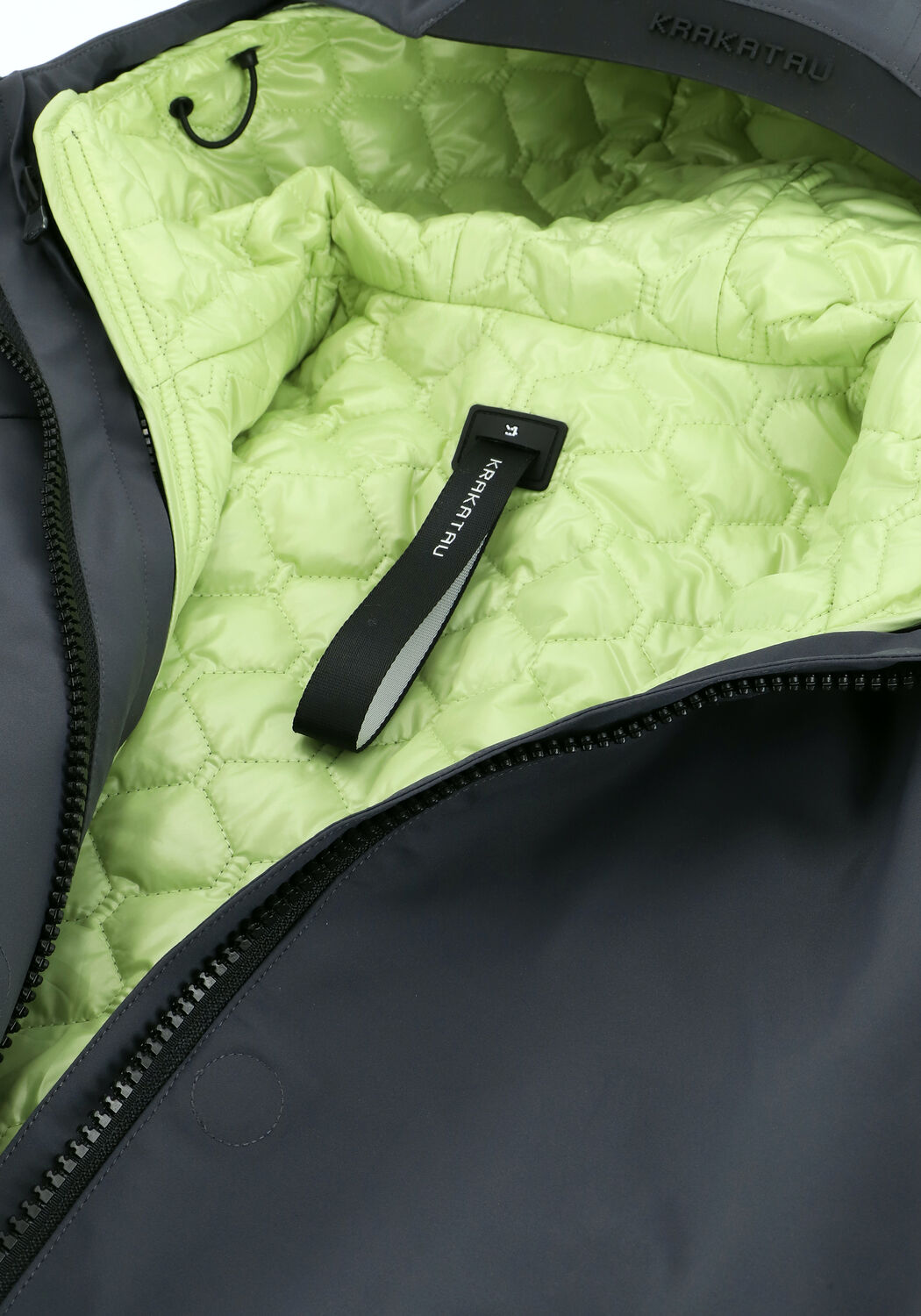 Grijze KRAKATAU Regenjas QW344 - large