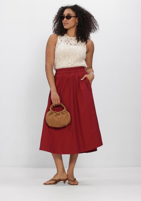 Rode MSCH COPENHAGEN Midirok MSCHLENNA SKIRT - large