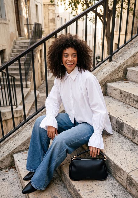 Witte DRYKORN Blouses VAELIE - large