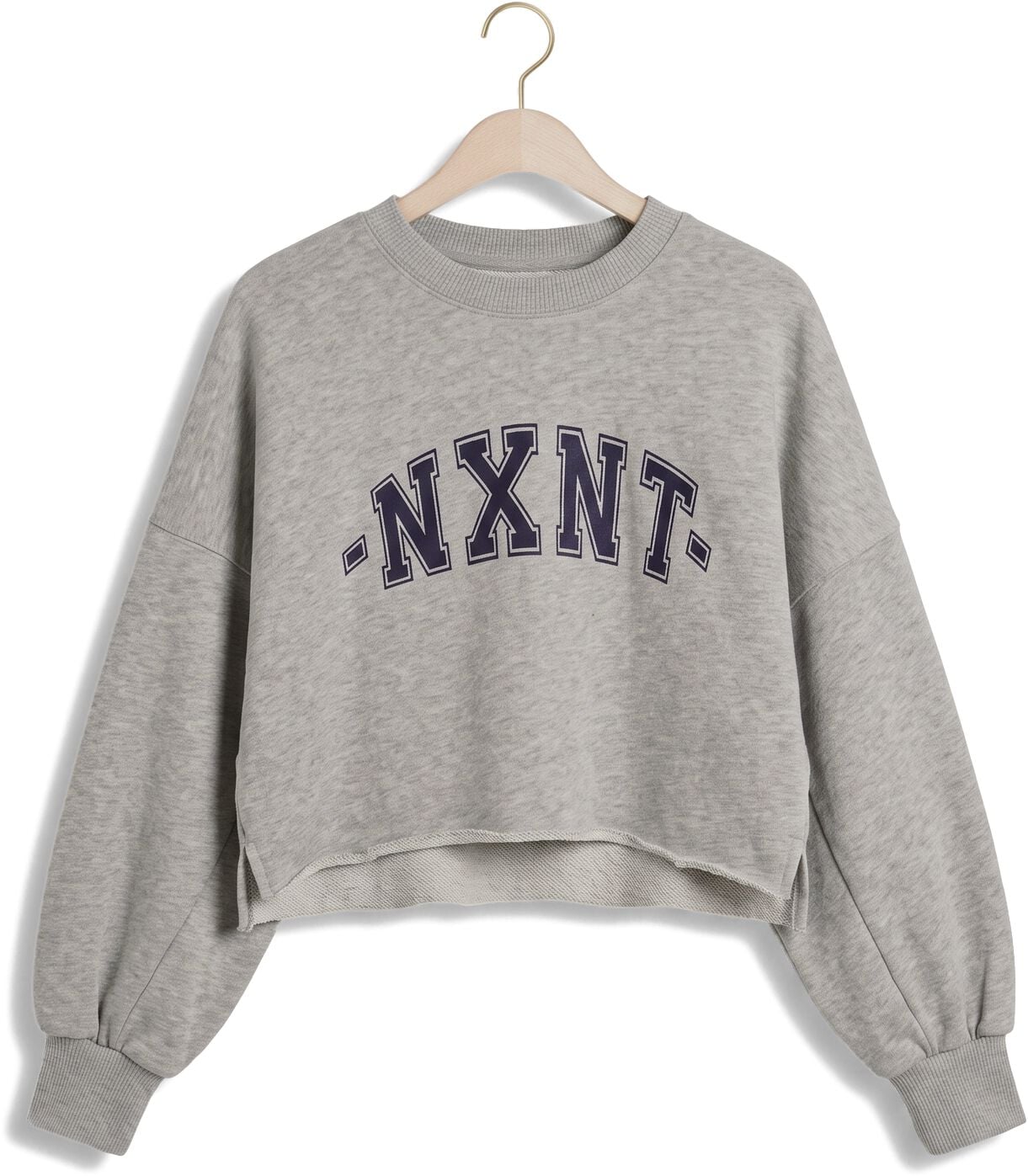 NIXNUT Meisjes Truien & Vesten Split Sweater Grijs