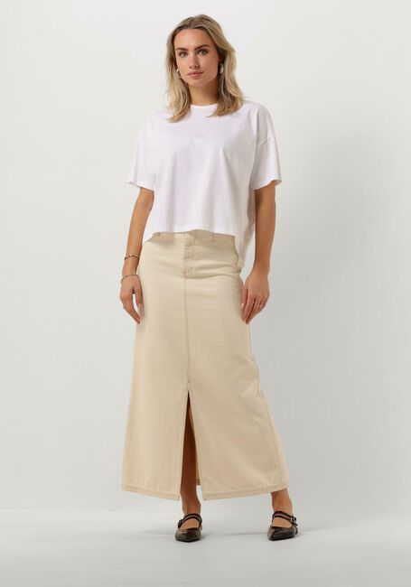 Zand MSCH COPENHAGEN Maxirok MSCHPHELINA IDA HW DENIM SKIRT - large