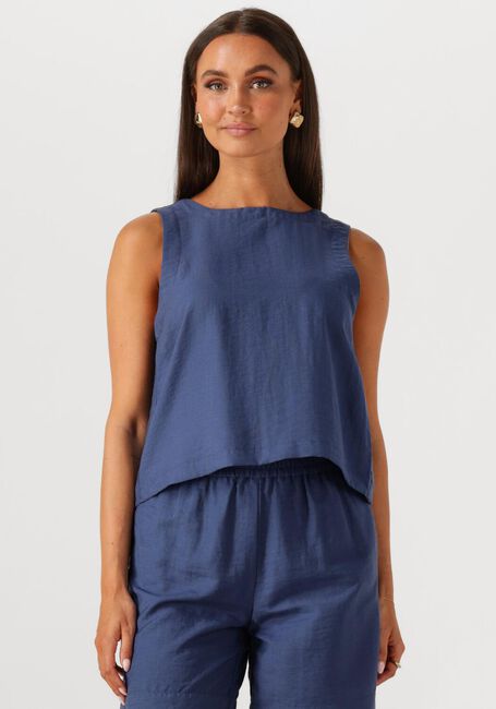 Blauwe MSCH COPENHAGEN Top MSCHDISA SL TOP - large