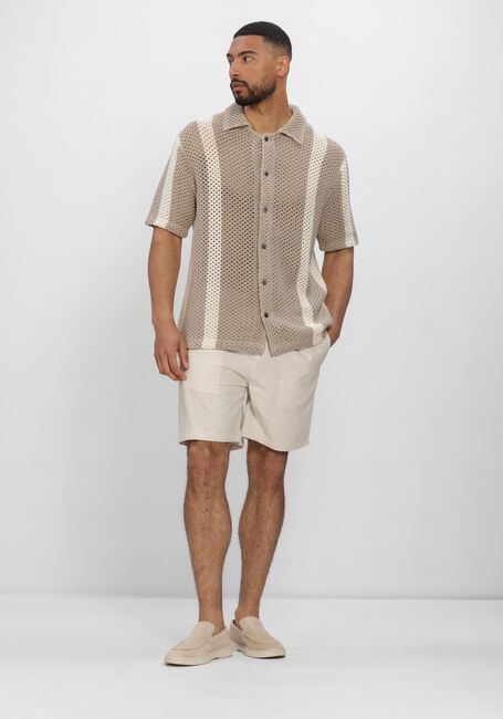 Beige PROFUOMO Polo POLO SS BUTTON TH - large